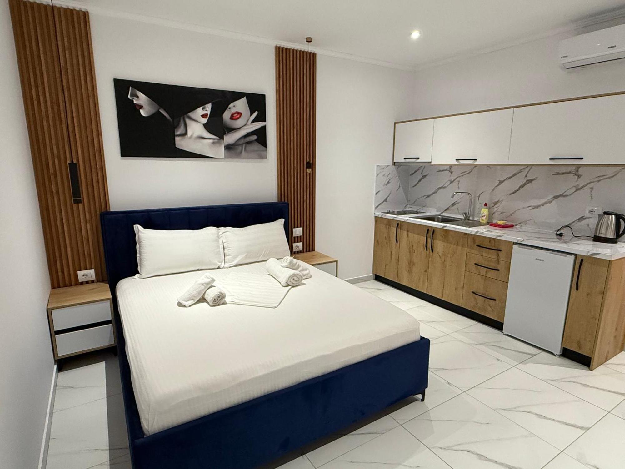 Full Moon Apartments Ksamil Ngoại thất bức ảnh